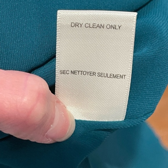 Rebecca Taylor Blue Teal Dress size 6 EUC - Picture 8 of 9